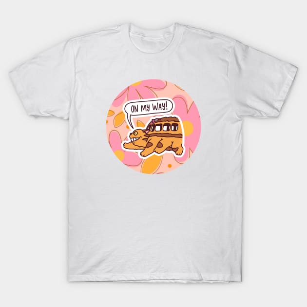 Cat Bus T-Shirt by VinylPatch